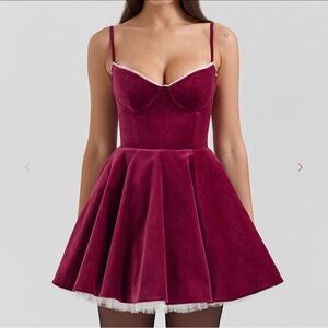 House of cb burgundy mini